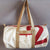 Polochon bag in recycled sailcloth made in france