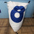 Berlingot Max pouffe in recycled boat sail made in france