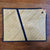Table set in recycled boat sail made in france