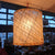 Suspension made of recycled boat sail made in france