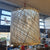 Suspension made of recycled boat sail made in france