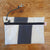 Plate case in recycled boat sail made in france