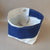 Pocket made of recycled boat sail made in france