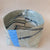 Pocket made of recycled boat sail made in france