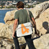 Kuriertasche groß Browny