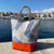 Strandtasche aus recyceltem Bootssegel - einzigartig - Made in France aus Bootssegel made in france