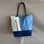 Strandtasche - made in Frace - handgefertigt - ökologisch verantwortlich aus Bootssegel made in france