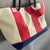 Ökologisch verantwortungsvolle Shopper aus Mixed - Recyceltes Bootssegel - Made in France aus Bootssegel made in france