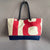 Ökologisch verantwortungsvolle Shopper aus Mixed - Recyceltes Bootssegel - Made in France aus Bootssegel made in france
