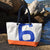 Ökologisch verantwortungsvolle Shopper aus Mixed - Recyceltes Bootssegel - Made in France aus Bootssegel made in france
