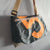 Kuriertasche aus recyceltem Bootssegel aus Bootssegel made in france