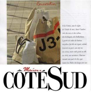 coté sud meets les Toiles du Large and its recycled sail creations