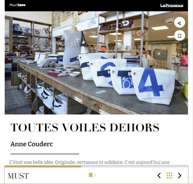Toutes Voiles dehors/ Meeting with the MUST de la provence team