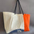 Large mixed eco-responsible tote bag - Recycled boat sail - Made in France from recycled boat sails