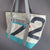 Travel bag made of recycled boat sail made in france