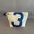 Large K-bin travel case in recycled sailcloth - made in france in sailcloth made in france