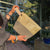 K-bin travel case in recycled boat sail - made in france in boat sail made in france