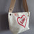 Mini shoulder bag in Persenning canvas recycled as a sailboat made in france