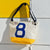 Maud Petit - Shoulder bag in recycled sailcloth - Handcrafted in La Ciotat, France - Ethical and sustainable bag in sailcloth made in france