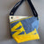 Maud Petit - Shoulder bag in recycled sailcloth - Handcrafted in La Ciotat, France - Ethical and sustainable bag in sailcloth made in france