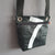 Mini shoulder bag made of recycled boat sail les toiles du large made in france