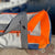 Polochon bag in recycled sailcloth made in france
