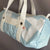 Polochon bag in recycled sailcloth made in france