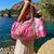 Polochon bag in Persenning canvas recycled as boat sail made in france