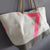 recycled boat sail tote bag large model made in france