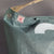 Maud Max Blacky large shoulder bag in recycled sailcloth made in france