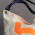 Maud Max Blacky large shoulder bag in recycled sailcloth made in france