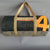 Polochon bag in recycled sailcloth in sailcloth made in france