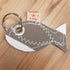 Red mullet keyring small