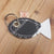 Red mullet keyring small