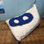 Berlingot Max pouffe in recycled boat sail made in france