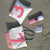 Rosa in spiaggia
