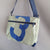 Borsa Messenger in vela da barca riciclata made in france