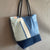 Borsa da spiaggia - made in Frace - fatta a mano - eco-responsabile - vele da barca made in france