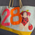 grande borsa a vela dipinta da cécile colombo in barca a vela made in france
