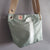 Mini borsa a tracolla in tela Persenning riciclata come una vela di barca, made in France