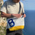 Maud piccolo - borsa a tracolla in vela da barca riciclata - Realizzata a mano a La Ciotat, Francia - Vela da barca etica e sostenibile made in france