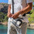 Mini borsa bandoulière de voile de bateau recyclée les toiles du large en voile de bateau made in france