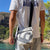 Mini borsa bandoulière de voile de bateau recyclée les toiles du large en voile de bateau made in france