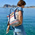 borsa à Dos in vela da barca riciclata in vela da barca made in france