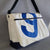 Borsa Messenger grande Navy