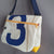 Borsa Messenger in vela da barca riciclata made in france